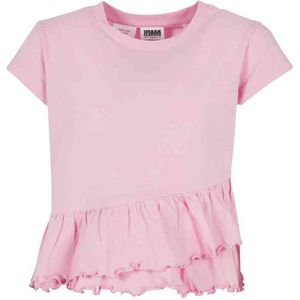 URBAN CLASSICS T-Shirt Urban Classics Damen Girls Organic Volant Tee (1-tlg)