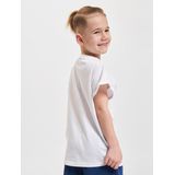 Urban Classics - Organic Extended Shoulder 2-pack Dames T-shirt - Kids 110 116 - Zwart Wit