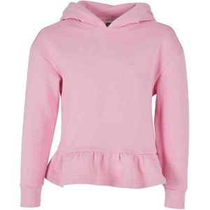 Urban Classics - Organic Volants Kinder hoodie/trui - Kids / - Roze