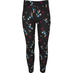 Urban Classics - Soft All Over Print Kinder Legging - Kids / - Zwart/Multicolours