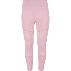 Urban Classics - Tech Mesh Kinder Legging - Kids / - Roze