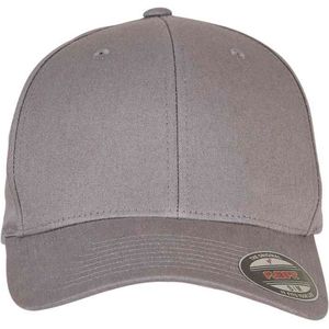 Flexfit Casquette de baseball unisexe V Cotton Twill, gris, S