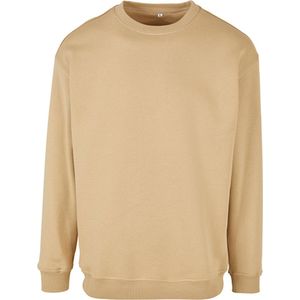 Unisex Sweater 'Crewneck' ronde hals Union Beige