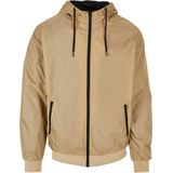 Build Your Brand Windrunner jas voor heren, Union Beige/Zwart, XS