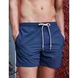 Build your Brand - Zwemshort - Kobalt Blauw - Nylon - Met Zakken