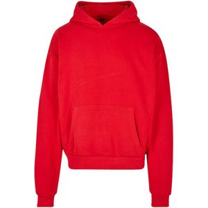 Ultra Heavy 'Cotton Box' Hoodie met capuchon City Red