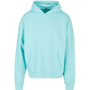 Hoodie - Grijs - Katoen - Urban Fit met Kangoeroezak