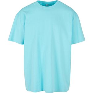 Build your Brand - Heavy Oversize Tee BY102 - Beryl Blue - T-shirt