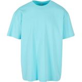 Build your Brand - Heavy Oversize Tee BY102 - Beryl Blue - T-shirt