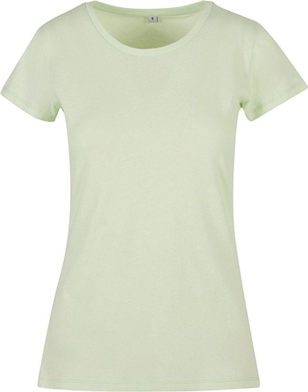 Build your Brand - Ladies´ Basic Tee - Lichtgroen - 4XL