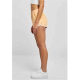 Urban Classics - Organic Interlock Retro Korte broek - Oranje/Wit