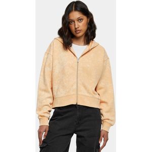 Urban Classics - Oversized Towel Washed Zip Hoody - Sweatshirt - Paleorange