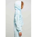 Urban Classics - Short Oversized Towel Washed Vest met capuchon - Blauw