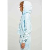 Urban Classics - Short Oversized Towel Washed Vest met capuchon - Blauw