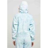 Urban Classics - Short Oversized Towel Washed Vest met capuchon - Blauw