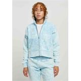 Urban Classics - Short Oversized Towel Washed Vest met capuchon - Blauw