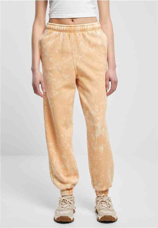 Urban Classics - Broek - Oranje - Tapered - Sweatstof - Lang