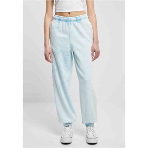 Urban Classics - Towel Washed Dames joggingbroek - Blauw