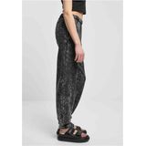 Urban Classics - Towel Washed Dames joggingbroek - Zwart
