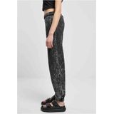Urban Classics - Towel Washed Dames joggingbroek - Zwart