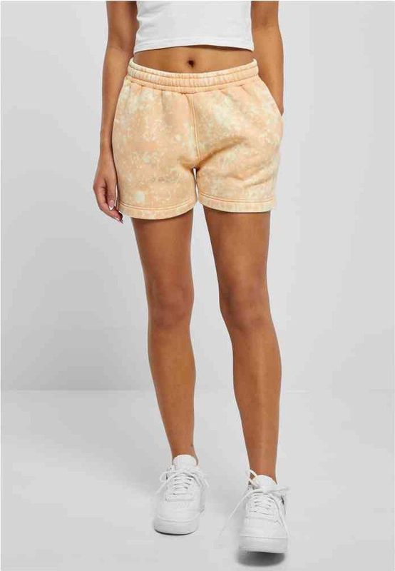 Urban Classics - Towel Washed Sweat Korte broek - Oranje