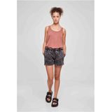 Urban Classics - Dames Shorts - Sweatshorts - Zwart - Katoen en Polyester