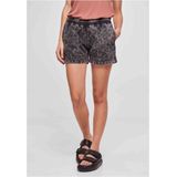 Urban Classics - Dames Shorts - Sweatshorts - Zwart - Katoen en Polyester