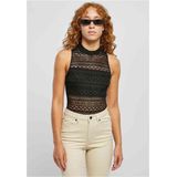 Shirt - Body - Effen - Mouwloos - Opstaande Kraag