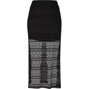 Urban Classics - Damesrok - Transparant Kant - Polyester - Elastisch