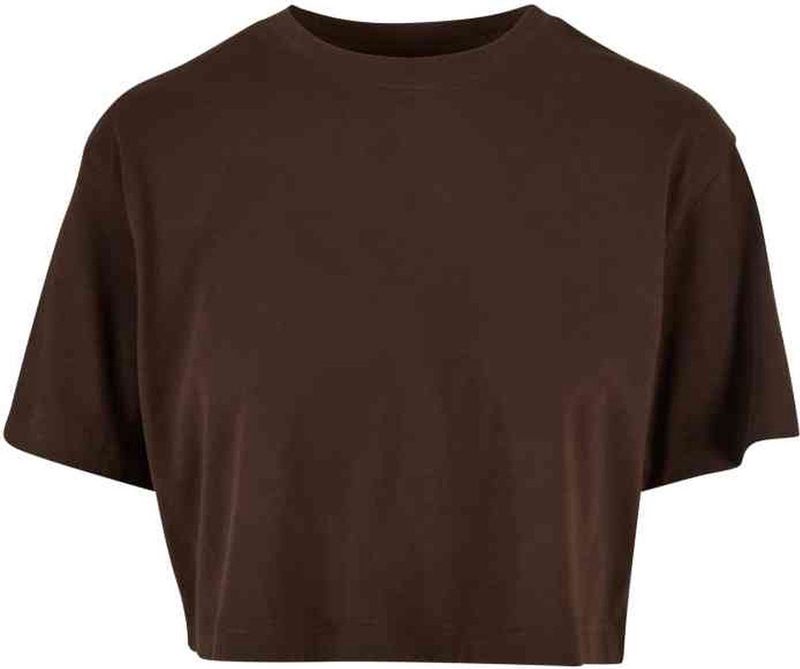 Urban Classics - Short oversized Crop top - XS - Bruin