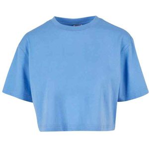Urban Classics - Short oversized Crop top Blauw
