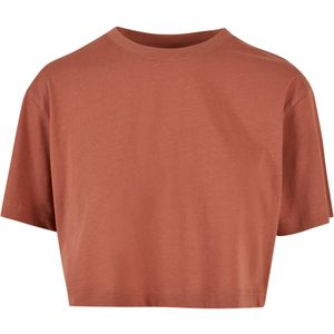 Urban Classics - Short oversized Crop top Oranje