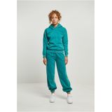 Urban Classics - Ladies Stone Washed Hoody - Damestrui - Watergreen