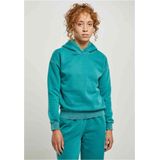 Urban Classics - Ladies Stone Washed Hoody - Damestrui - Watergreen