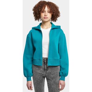 Urban Classics - Short Oversized Jacket - Blauw - 65% Katoen, 35% Polyester