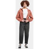 Urban Classics - Oversized Jas - Damesjack - Met Capuchon - Zacht Geborsteld Fleece