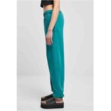 Urban Classics - Jade Groen - Broek - Sweatstof - Tapered, High Waist
