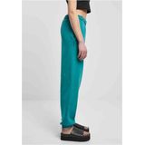Urban Classics - Jade Groen - Broek - Sweatstof - Tapered, High Waist