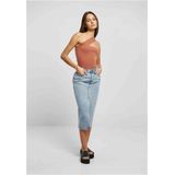 Urban Classics Dames Dames Midi Denim Rok, Gekleurd lichtblauw gewassen, 26