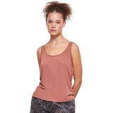 Urban Classics Dames bovenstuk Ladies Modal Loose Top, losse damestop verkrijgbaar in vele kleuren, maten XS - 5XL, terracotta, M