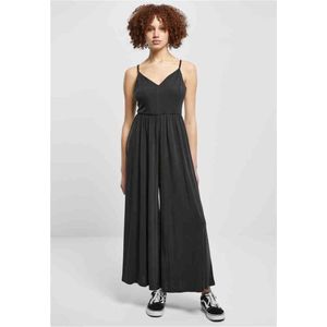 Urban Classics - Jumpsuit - Zwart - 7/8 Lengte - Mouwloos