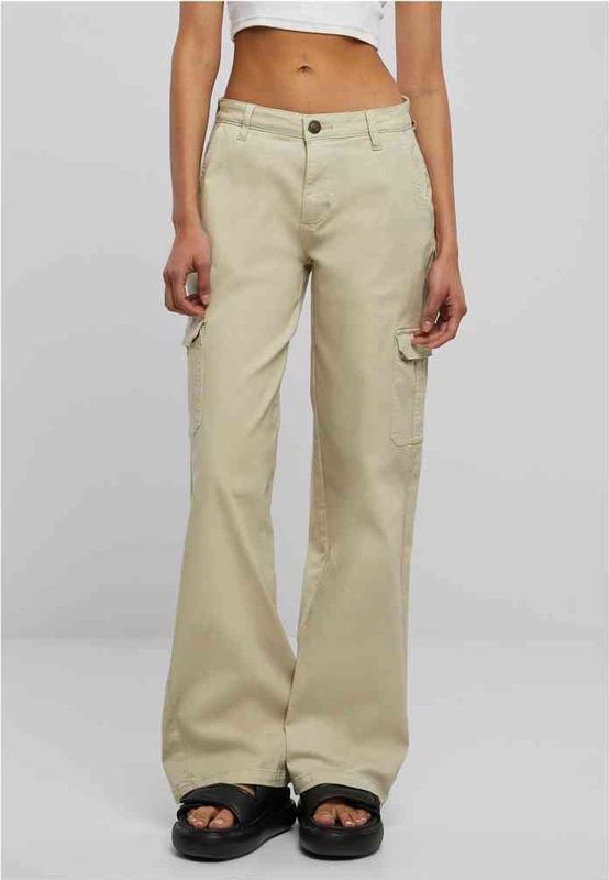 Jeans - Colored Denim - Cargojeans - Lang - Wide Leg - Mid Waist