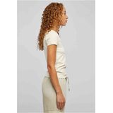 Urban Classics - Organic Asymmetric Neckline Top - Ivoorkleurig