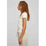 Urban Classics - Organic Asymmetric Neckline Top - Ivoorkleurig