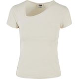 Urban Classics - Organic Asymmetric Neckline Top - Ivoorkleurig