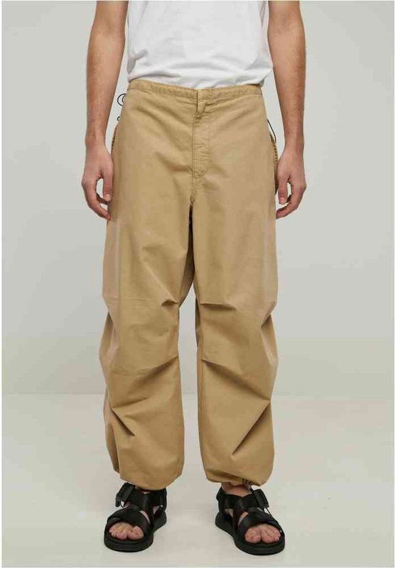 URBAN CLASSICS - Cargobroek - Effen - Katoen - Los Model - Elastische Band