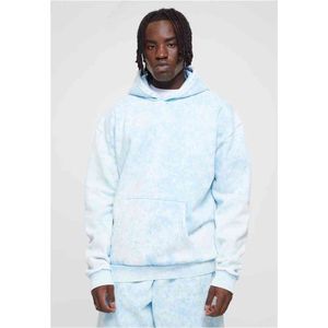 Urban Classics - Towel Washed Hoodie/trui - Blauw