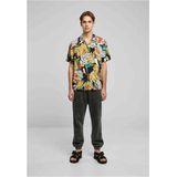 Overhemd - Bloemenprint - Viscose - Korte Mouwen