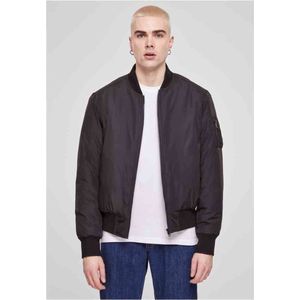 Urban Classics - Recyclet Bomber jacket - M - Zwart