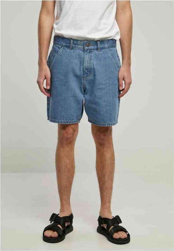 Urban Classics - Denim Bermuda korte broek   Blauw